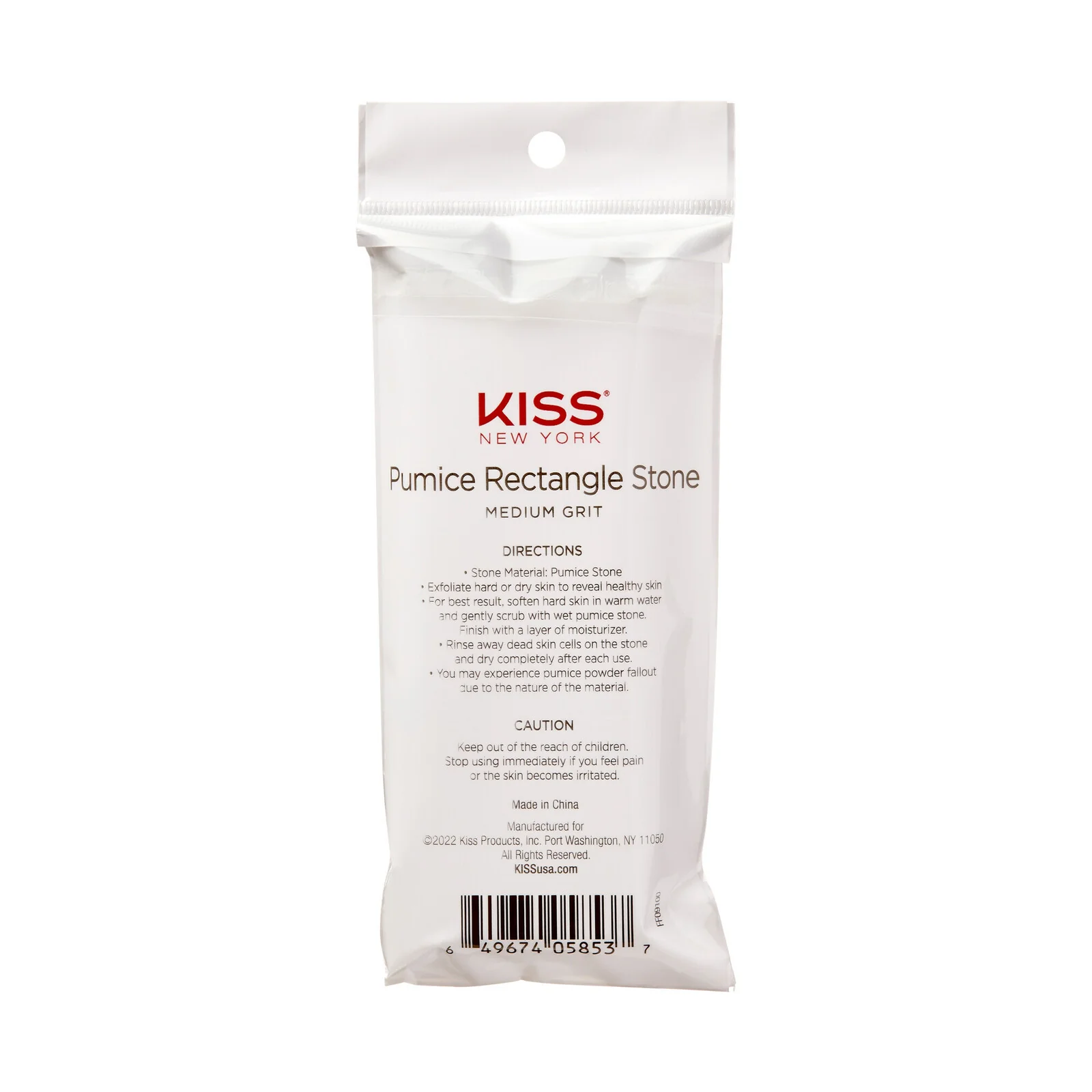 RED by KISS Pumice Rectangle Stone Normal Grit - Image 4