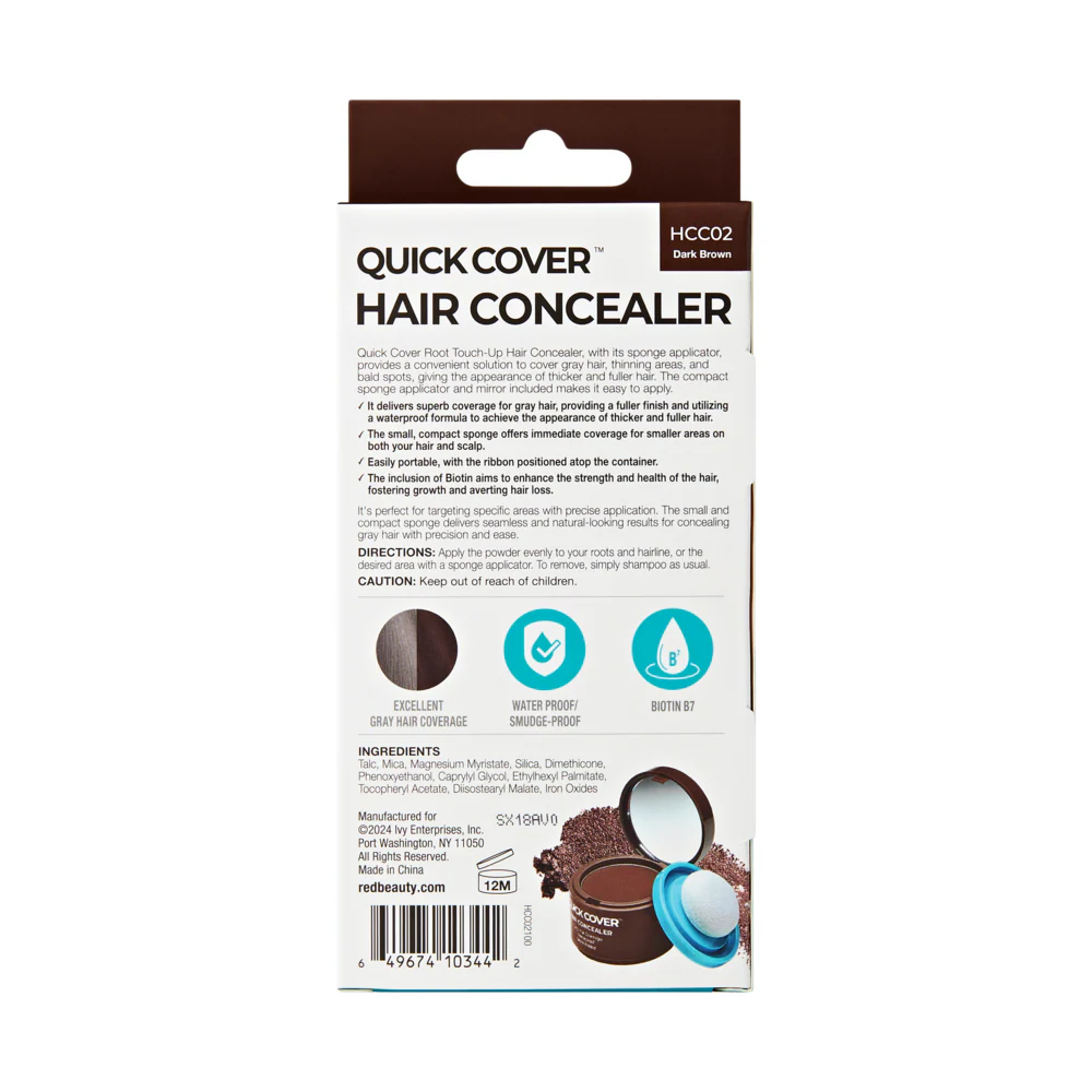 RED by KISS Quick Cover Hair Concealer - Image 15