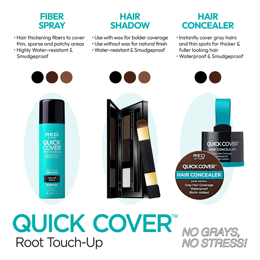 RED by KISS Quick Cover Hair Concealer - Image 23