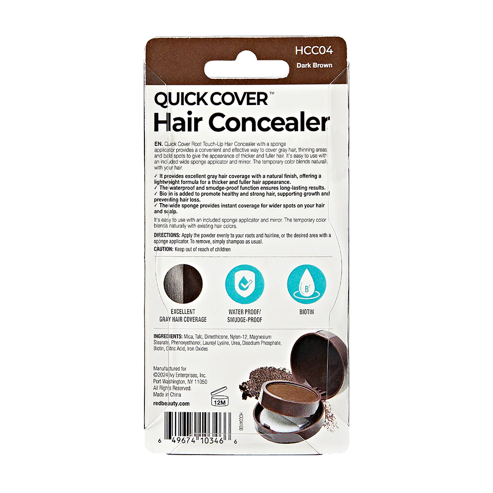 RED by KISS Quick Cover Hair Concealer - Image 25