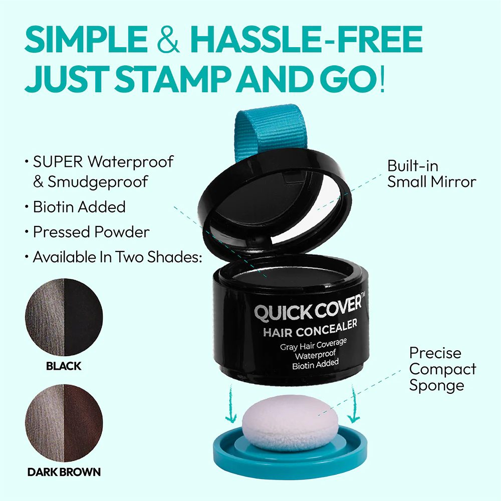 RED by KISS Quick Cover Hair Concealer - Image 27