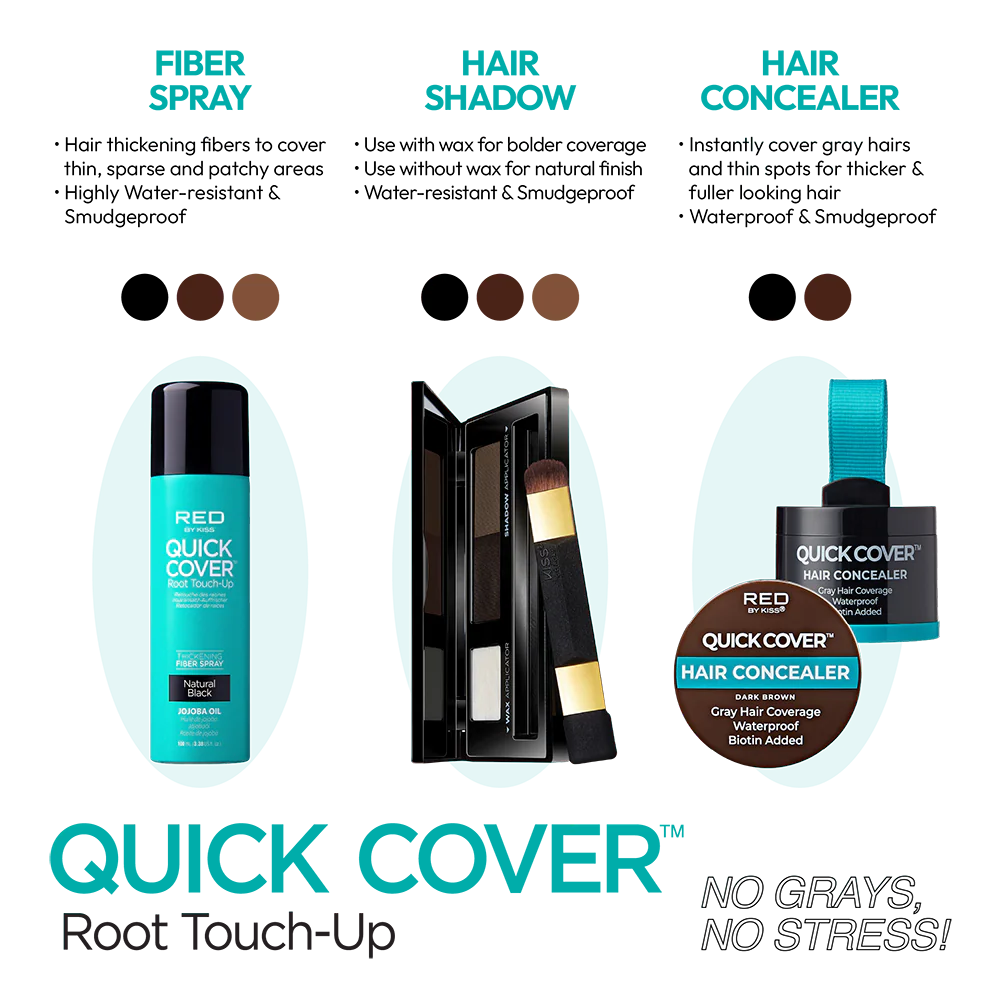 RED by KISS Quick Cover Hair Concealer - Image 30