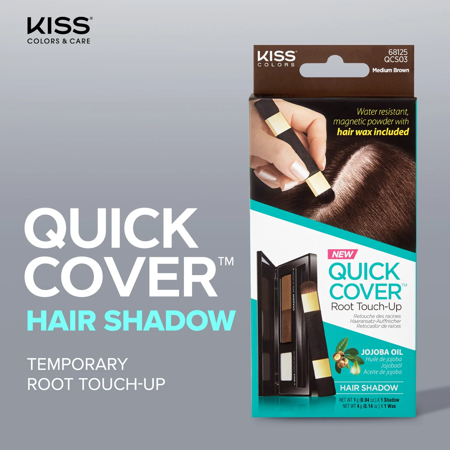 RED by KISS Quick Cover Root Touch-Up Hair Shadow - Image 4