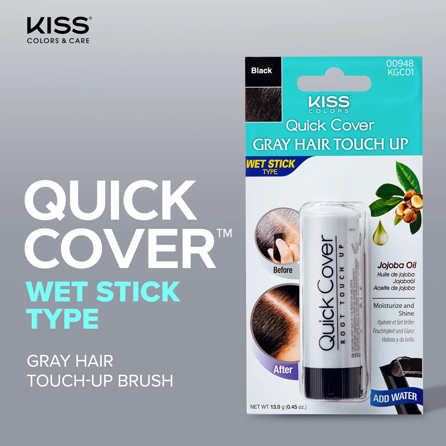 RED by KISS Quick Cover Root Touch-Up Moisture Resistant Stick - Image 10