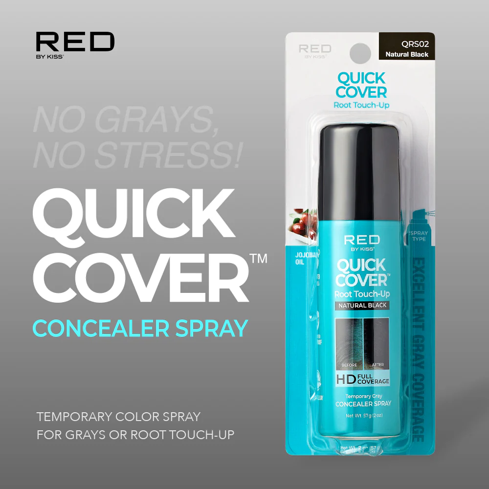 RED by KISS Quick Cover Root Touch Up Spray - Image 22