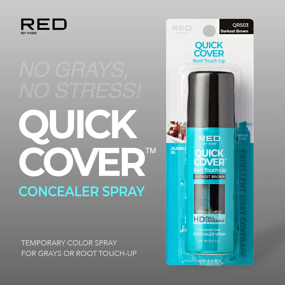 RED by KISS Quick Cover Root Touch Up Spray - Image 23