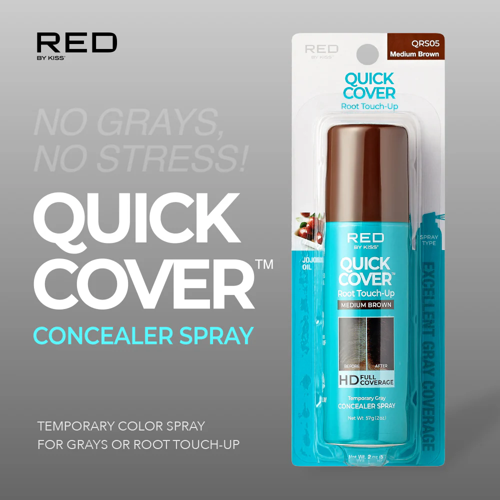 RED by KISS Quick Cover Root Touch Up Spray - Image 25