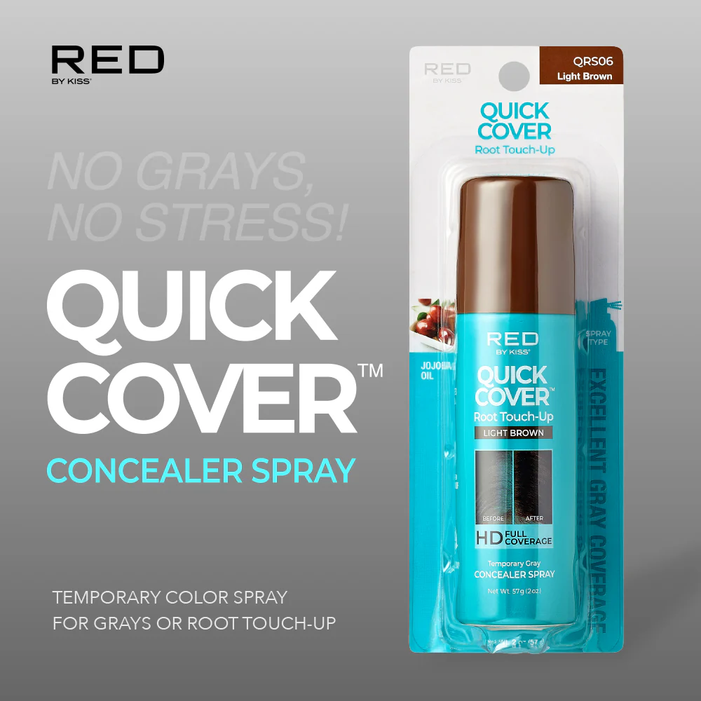 RED by KISS Quick Cover Root Touch Up Spray - Image 26