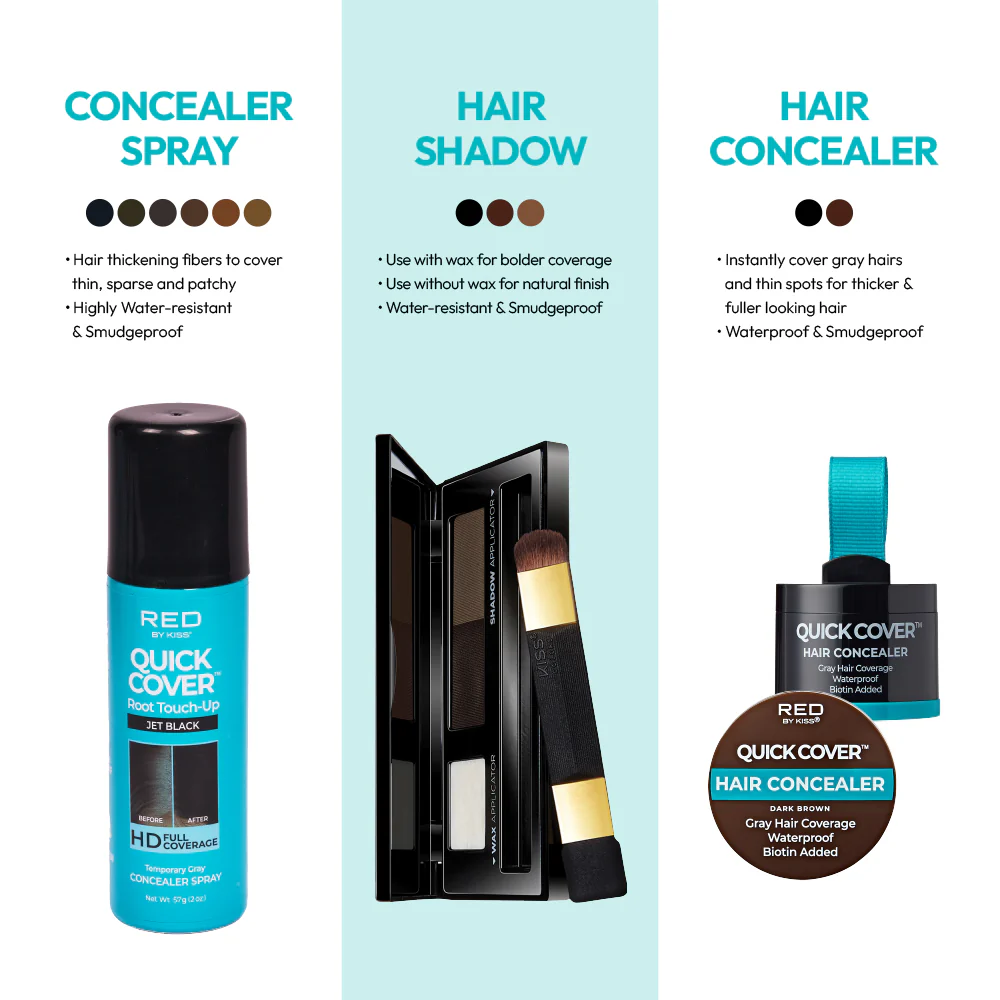 RED by KISS Quick Cover Root Touch Up Spray - Image 41