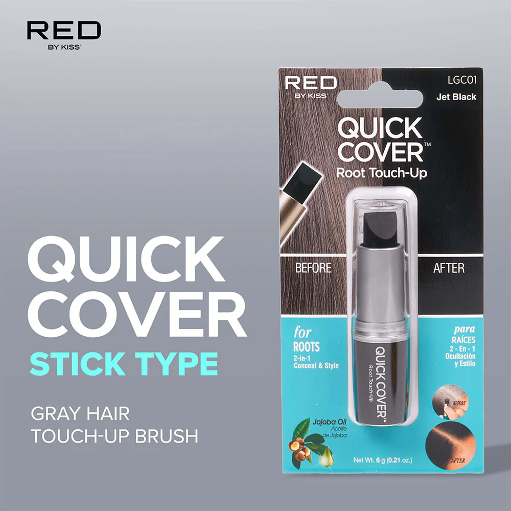 RED by KISS Quick Cover Root Touch-Up Stick Temporary & Water-Resistant - Image 11