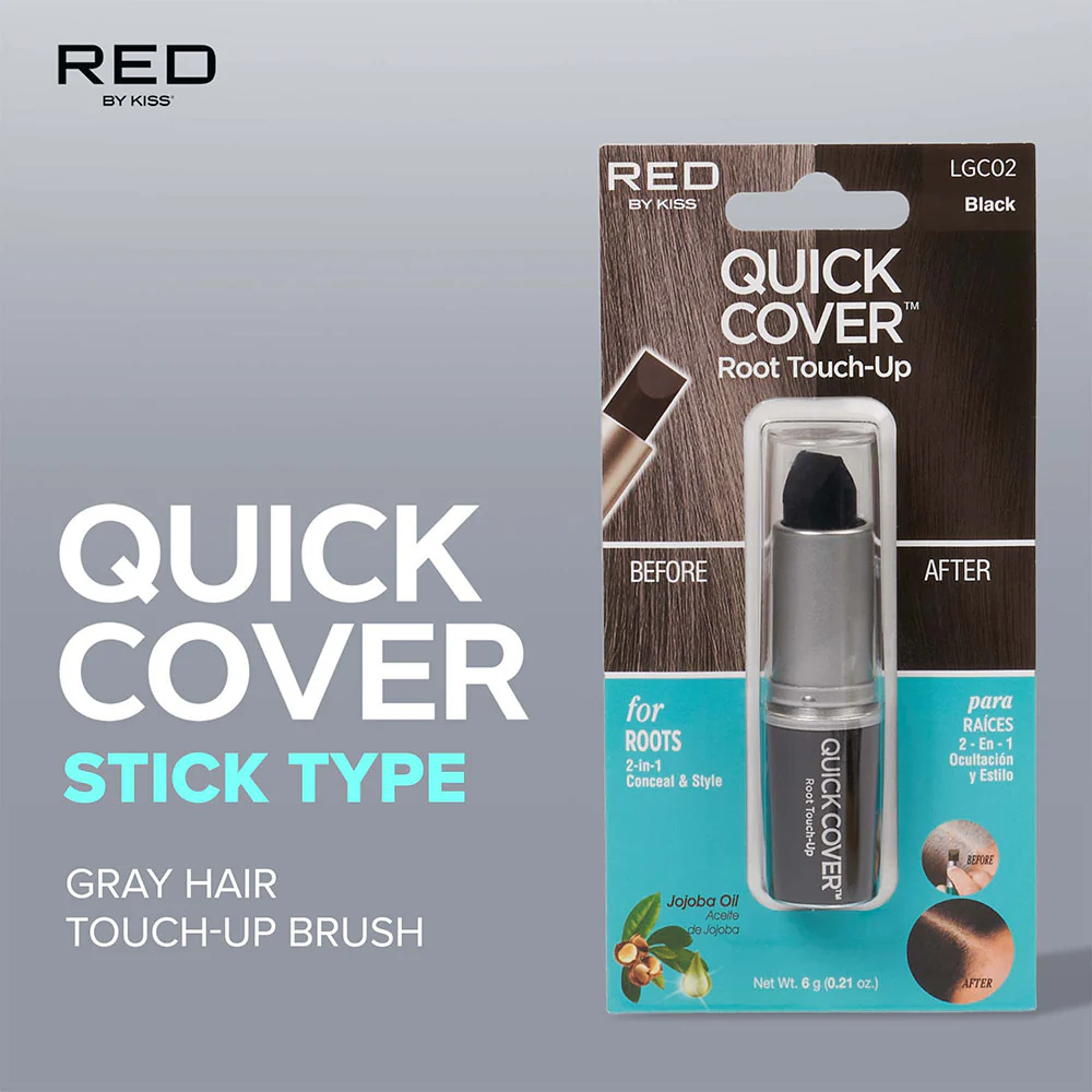 RED by KISS Quick Cover Root Touch-Up Stick Temporary & Water-Resistant - Image 12