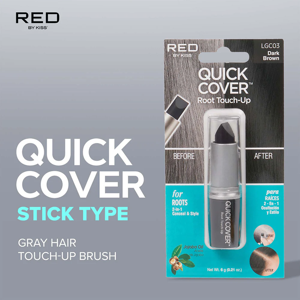 RED by KISS Quick Cover Root Touch-Up Stick Temporary & Water-Resistant - Image 13