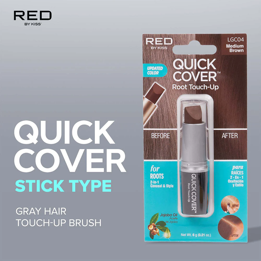 RED by KISS Quick Cover Root Touch-Up Stick Temporary & Water-Resistant - Image 14