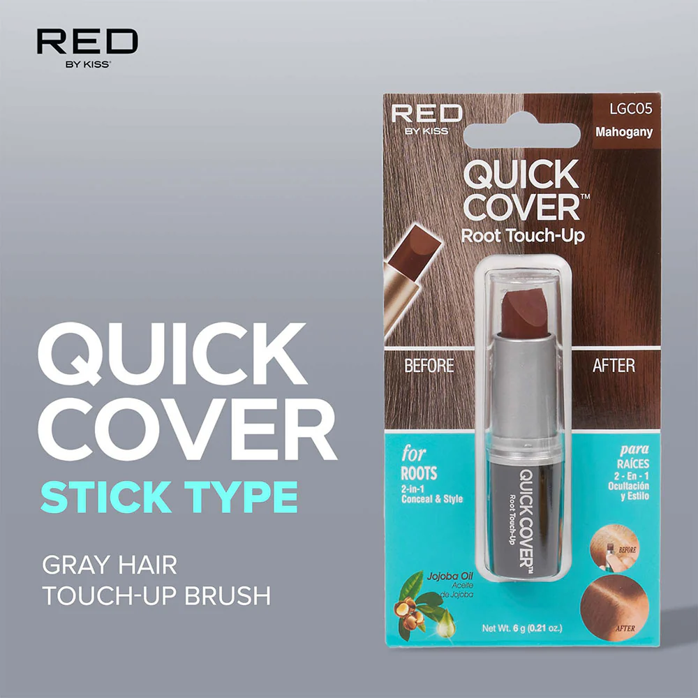 RED by KISS Quick Cover Root Touch-Up Stick Temporary & Water-Resistant - Image 15