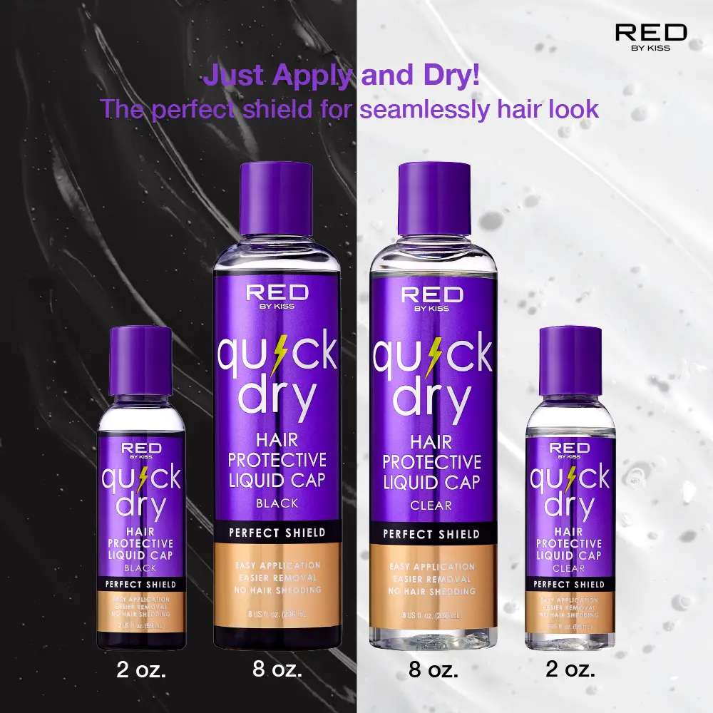 RED by KISS Quick Dry Hair Protective Liquid Cap - Image 11