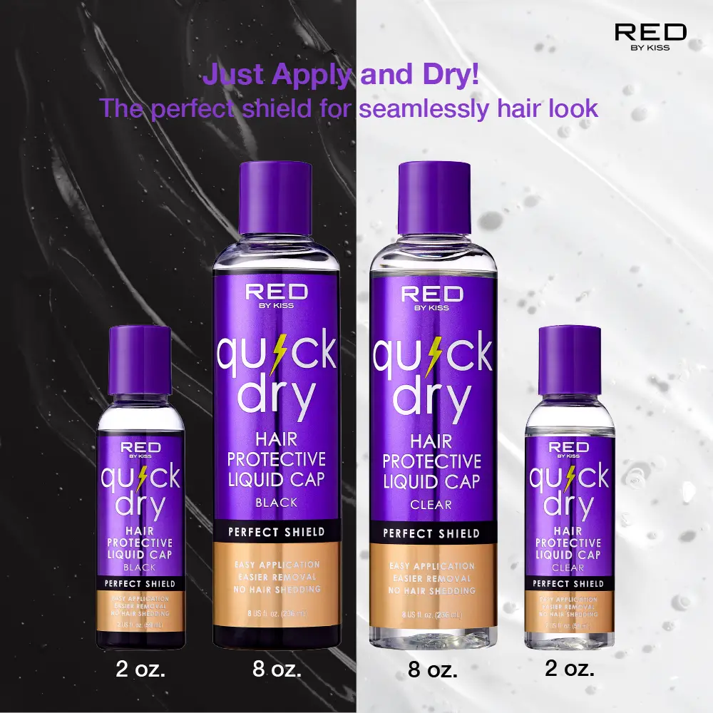 RED by KISS Quick Dry Hair Protective Liquid Cap - Image 12