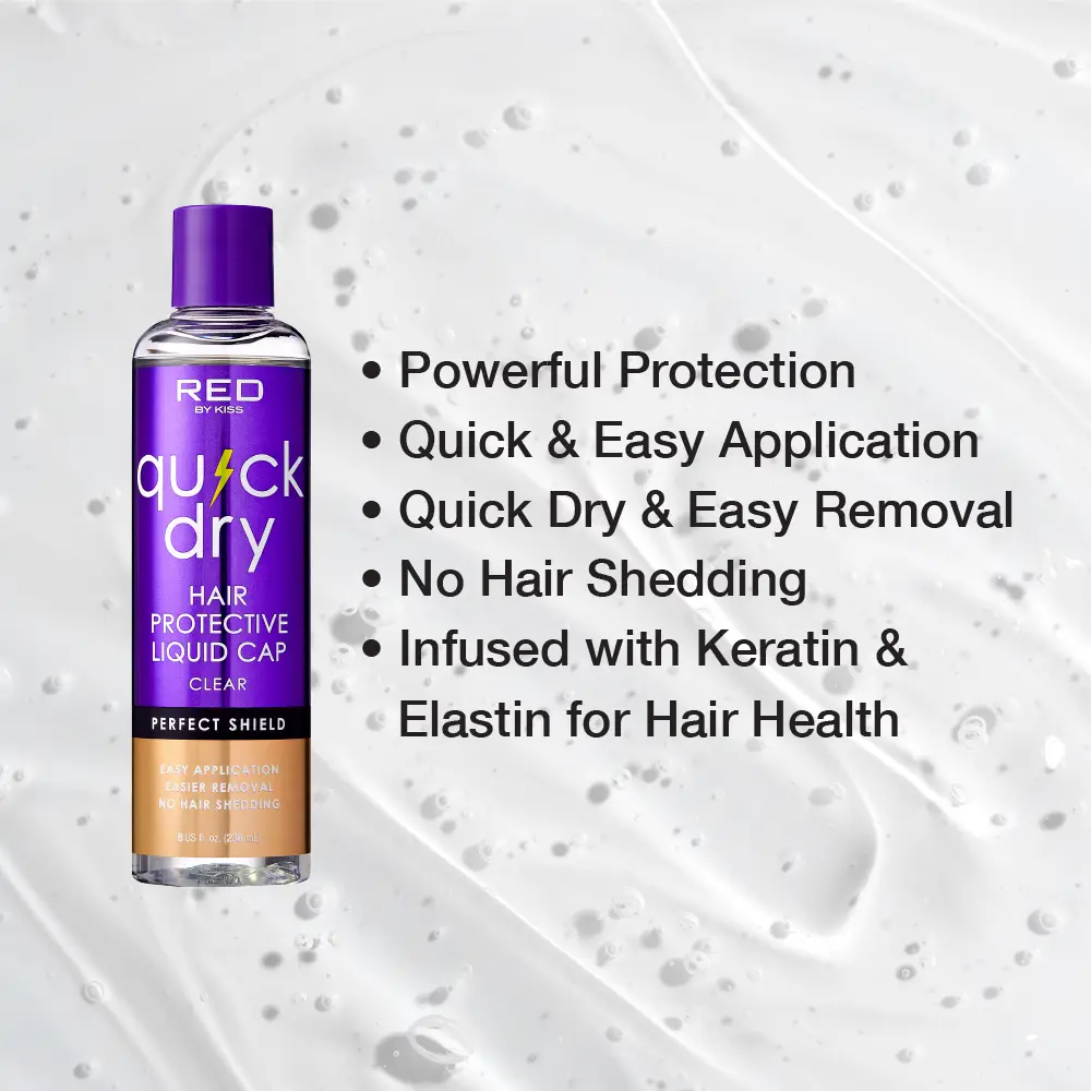 RED by KISS Quick Dry Hair Protective Liquid Cap - Image 17