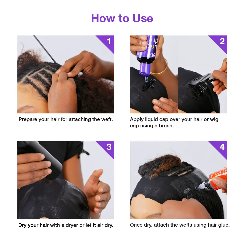 RED by KISS Quick Dry Hair Protective Liquid Cap - Image 18