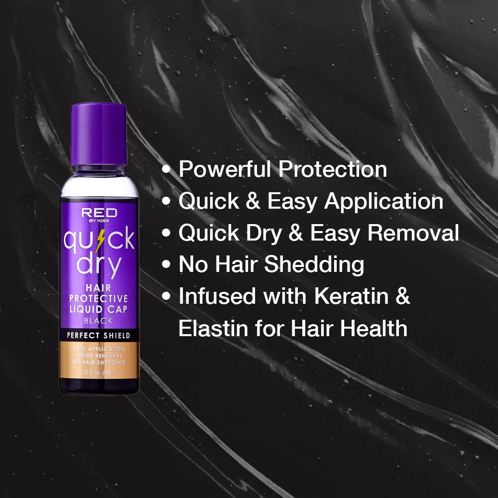 RED by KISS Quick Dry Hair Protective Liquid Cap - Image 23