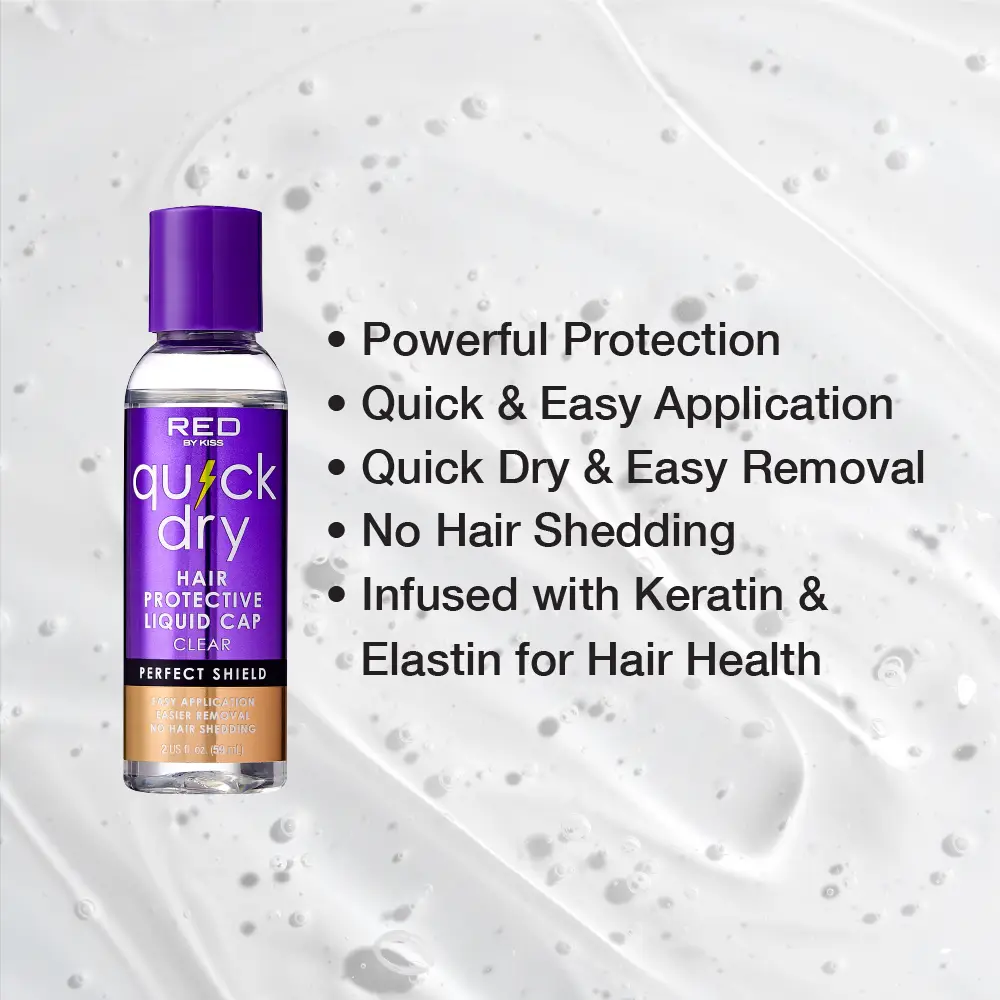 RED by KISS Quick Dry Hair Protective Liquid Cap - Image 3