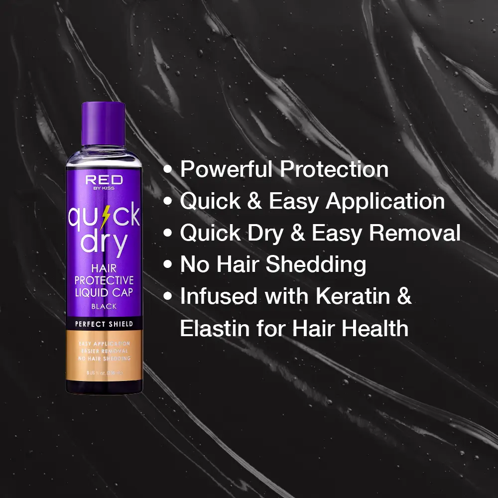 RED by KISS Quick Dry Hair Protective Liquid Cap - Image 4