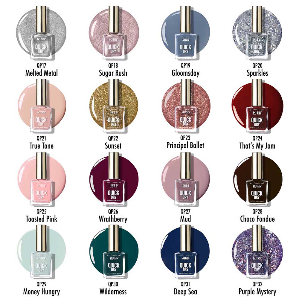Kiss New York Quick Dry Nail Polish - Image 136