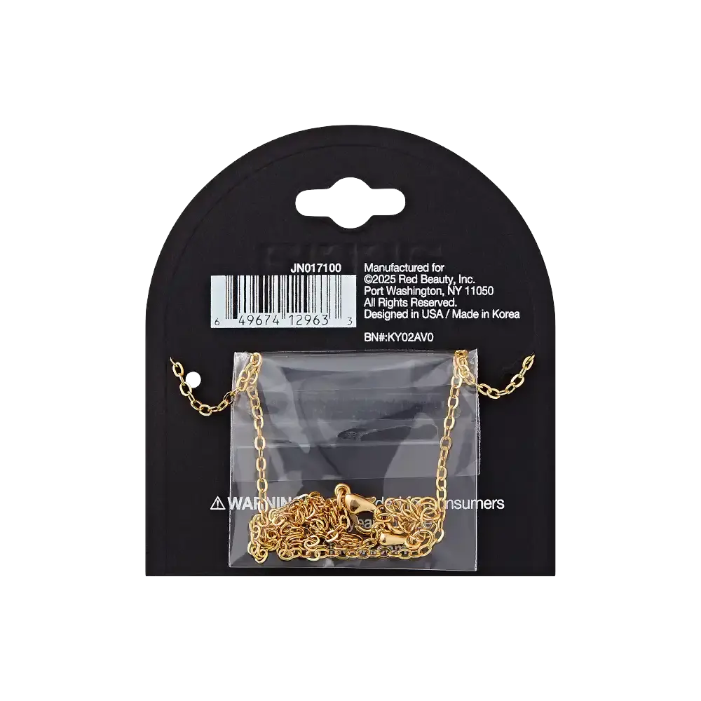 Arria Radiant 18KT Gold Love Knot Necklace with Sparkling CZ - Image 7