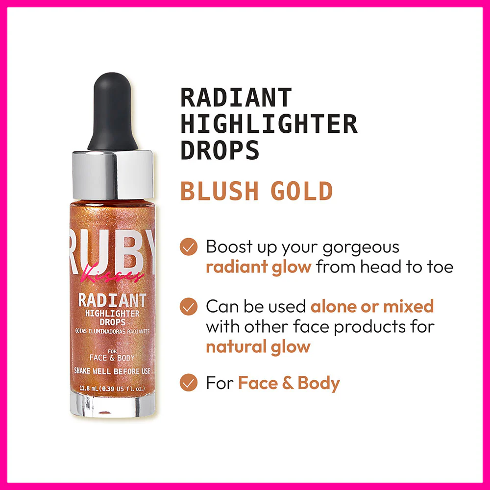 Ruby Kisses Radiant Highlighter Drops - Image 7