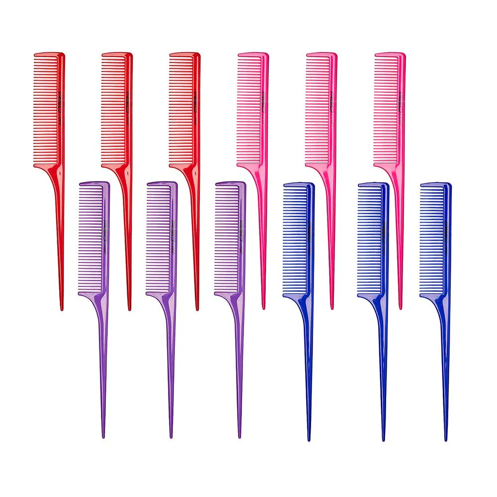 RED by KISS Rat Tail Comb Set (12pcs) - Image 14