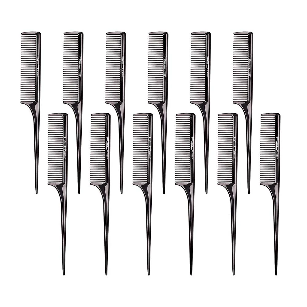 RED by KISS Rat Tail Comb Set (12pcs) - Image 7