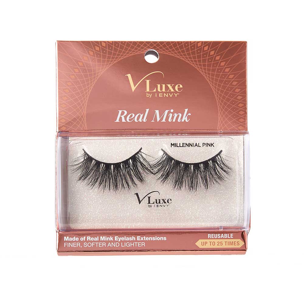 VLuxe By i•ENVY Real Mink Strip Lashes - Image 4