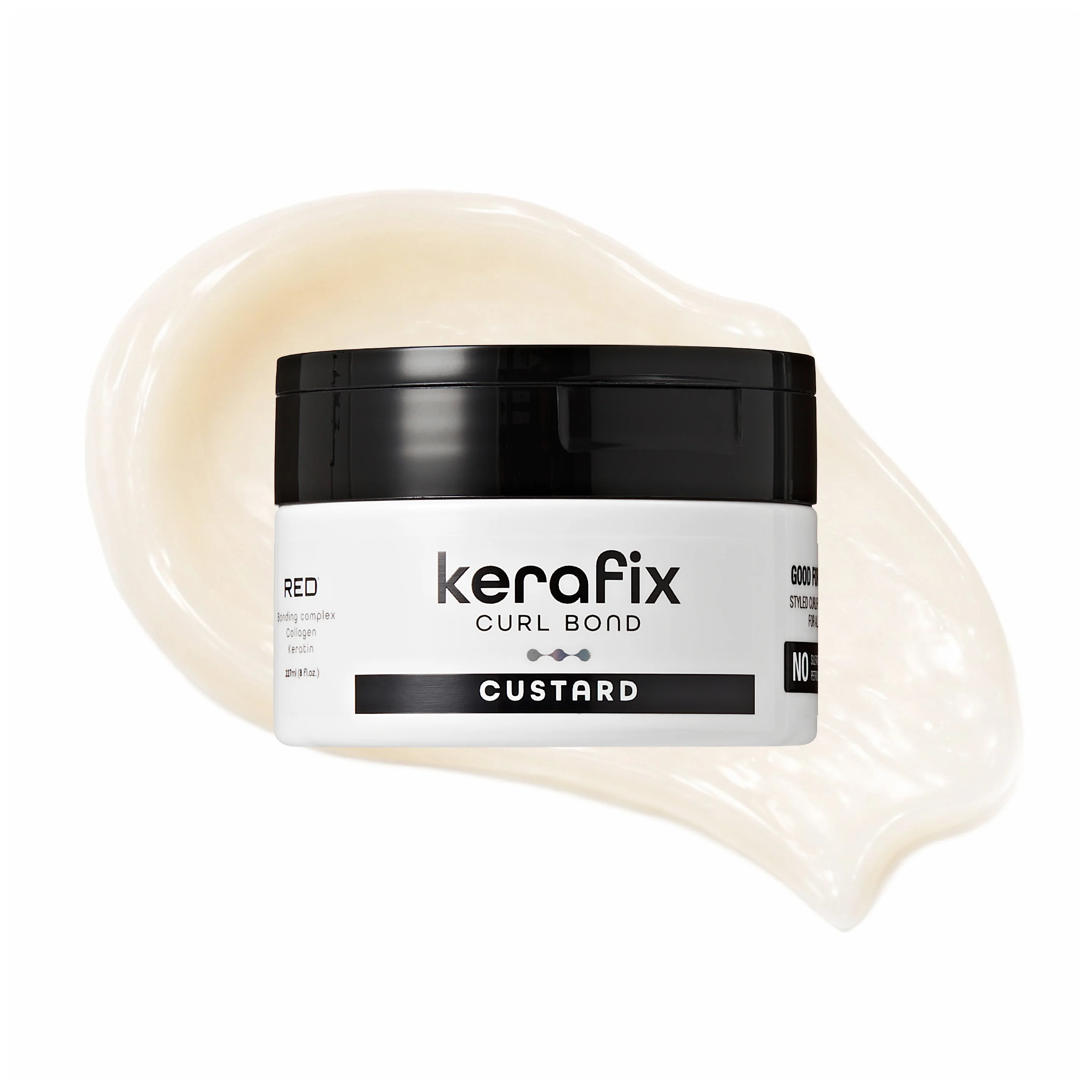 RED by Kiss Kerafix Curl Bond Collection - Anti-Frizz Bond Repair Hair Styling & Essential Prep for All Curl Types (2A-4C), with Keratin & Coconut Oil - Image 10