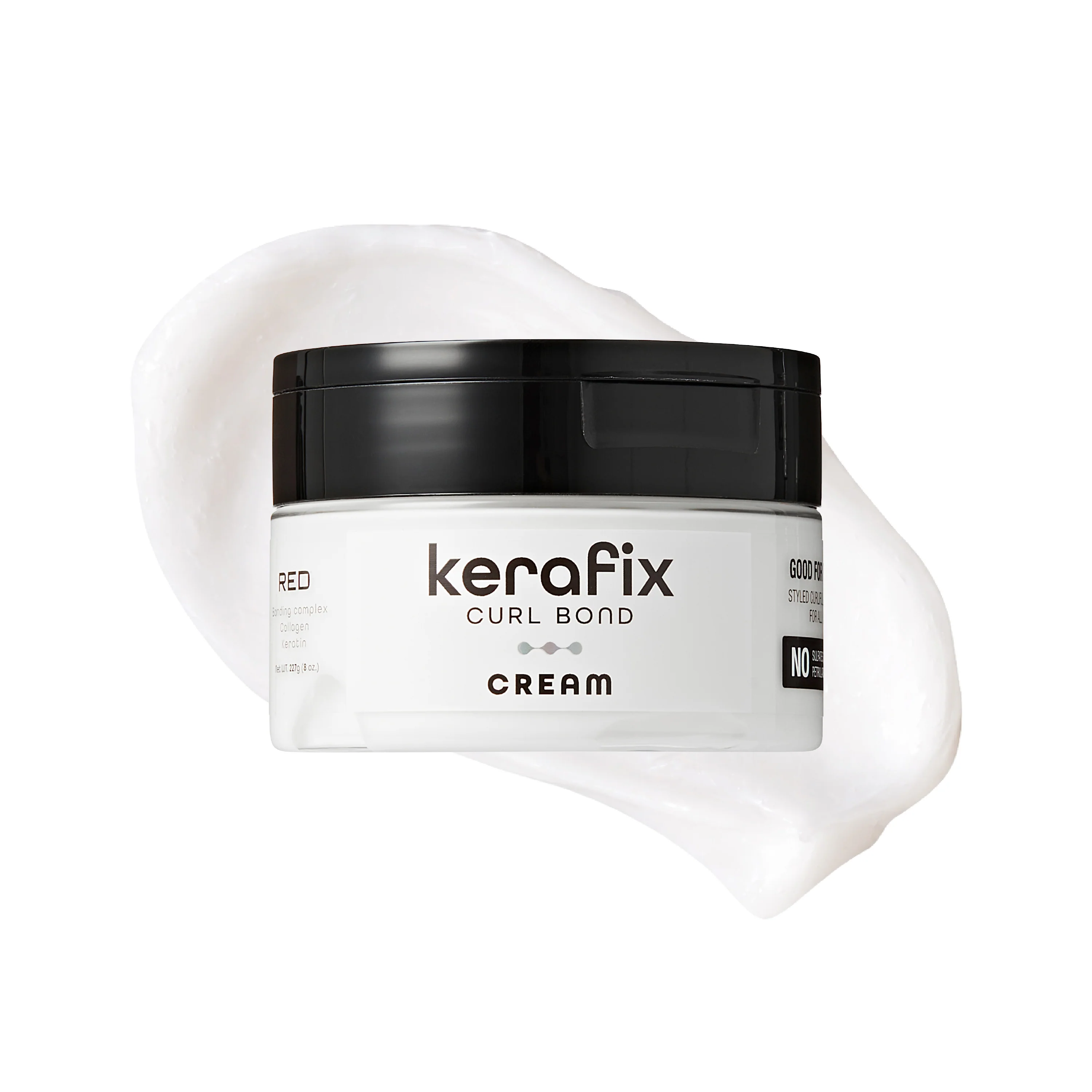 RED by Kiss Kerafix Curl Bond Collection - Anti-Frizz Bond Repair Hair Styling & Essential Prep for All Curl Types (2A-4C), with Keratin & Coconut Oil - Image 15