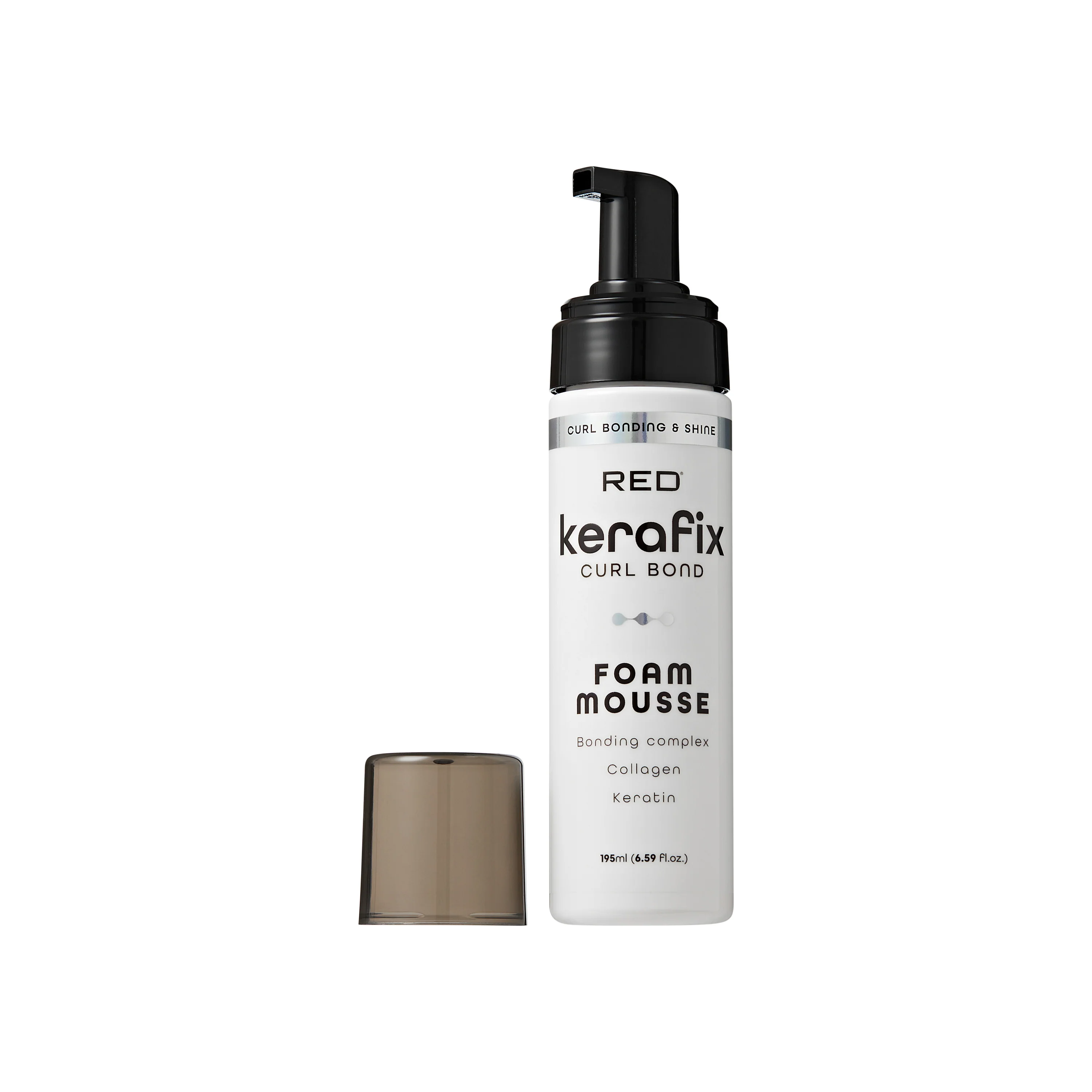 RED by Kiss Kerafix Curl Bond Collection - Anti-Frizz Bond Repair Hair Styling & Essential Prep for All Curl Types (2A-4C), with Keratin & Coconut Oil - Image 8