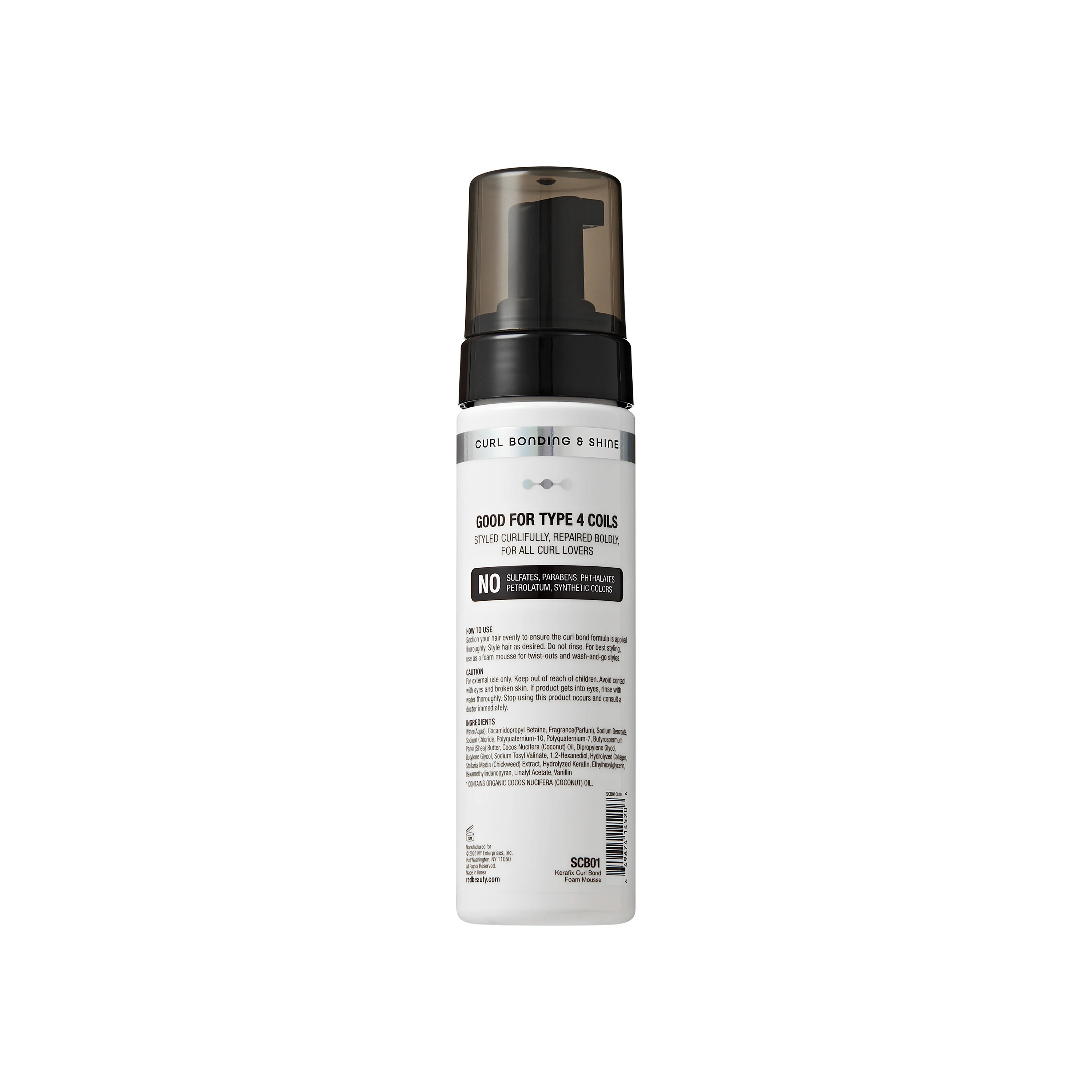 RED by Kiss Kerafix Curl Bond Collection - Anti-Frizz Bond Repair Hair Styling & Essential Prep for All Curl Types (2A-4C), with Keratin & Coconut Oil - Image 9