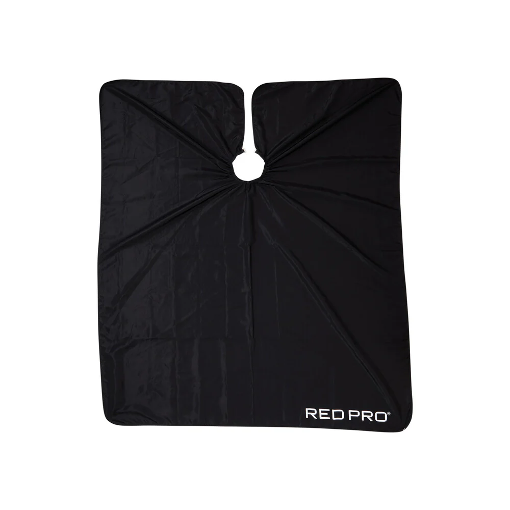 Red Pro Professional Barber Cape – Extra Large, Water-Resistant & Anti-Static - Image 4