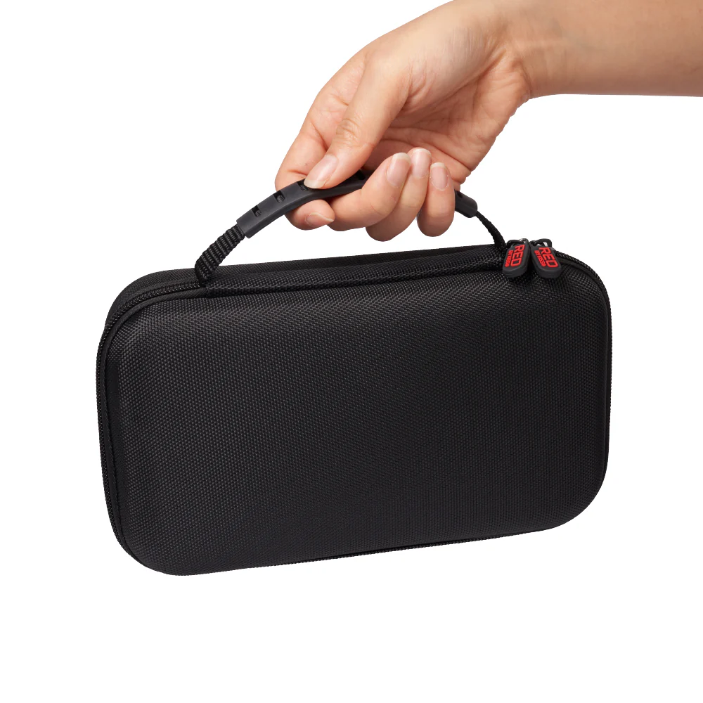 Red PRO X-King Vector Motor Cordless Hair Clipper & Free Grooming Portable Organizer Bag - Image 8