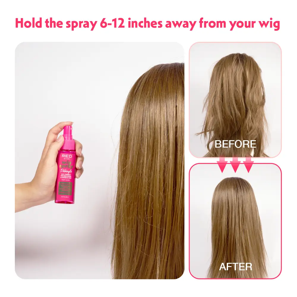 RED by KISS Remy Human Hair & Synthetic Wig Spray - Image 10