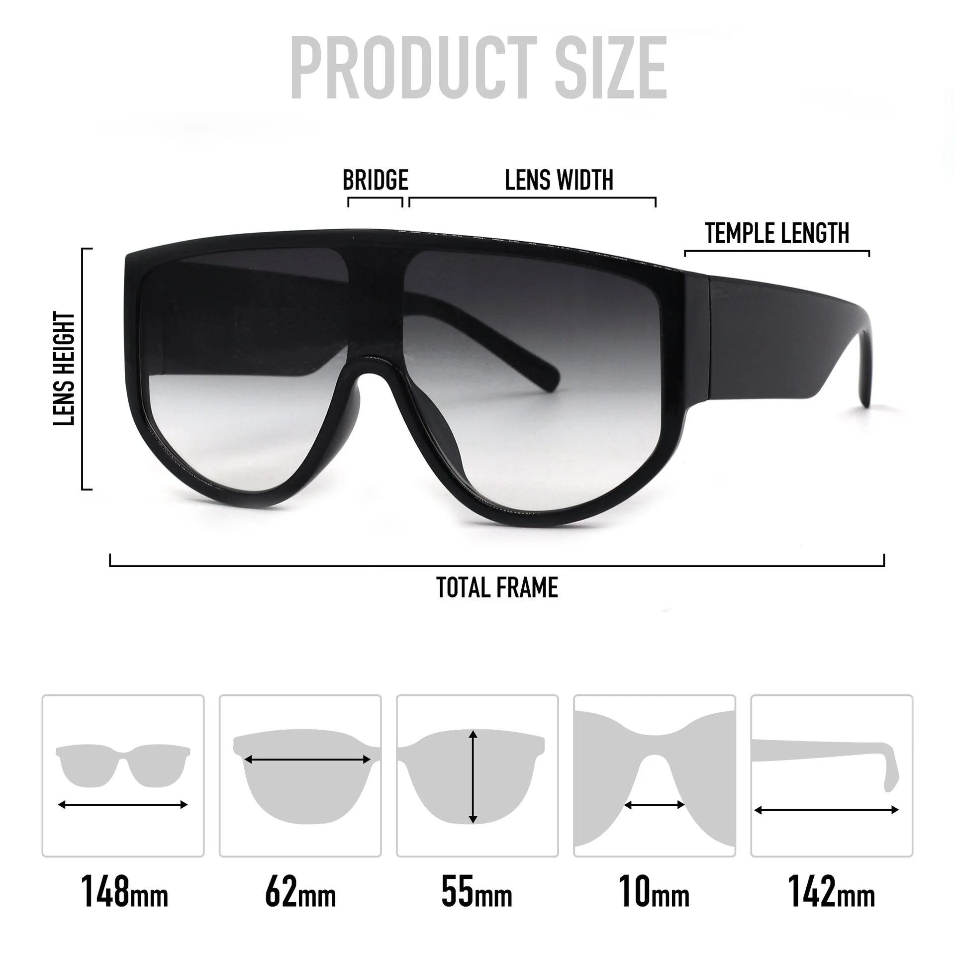 Mad Shade Retro Sunglasses #07 - Image 5