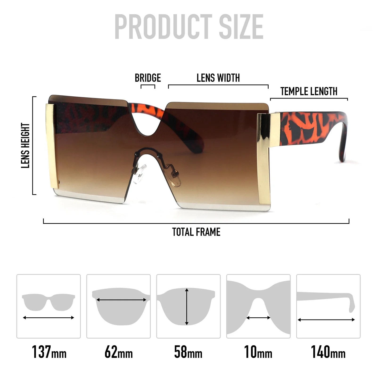 Mad Shade Retro Sunglasses #18 - Image 4
