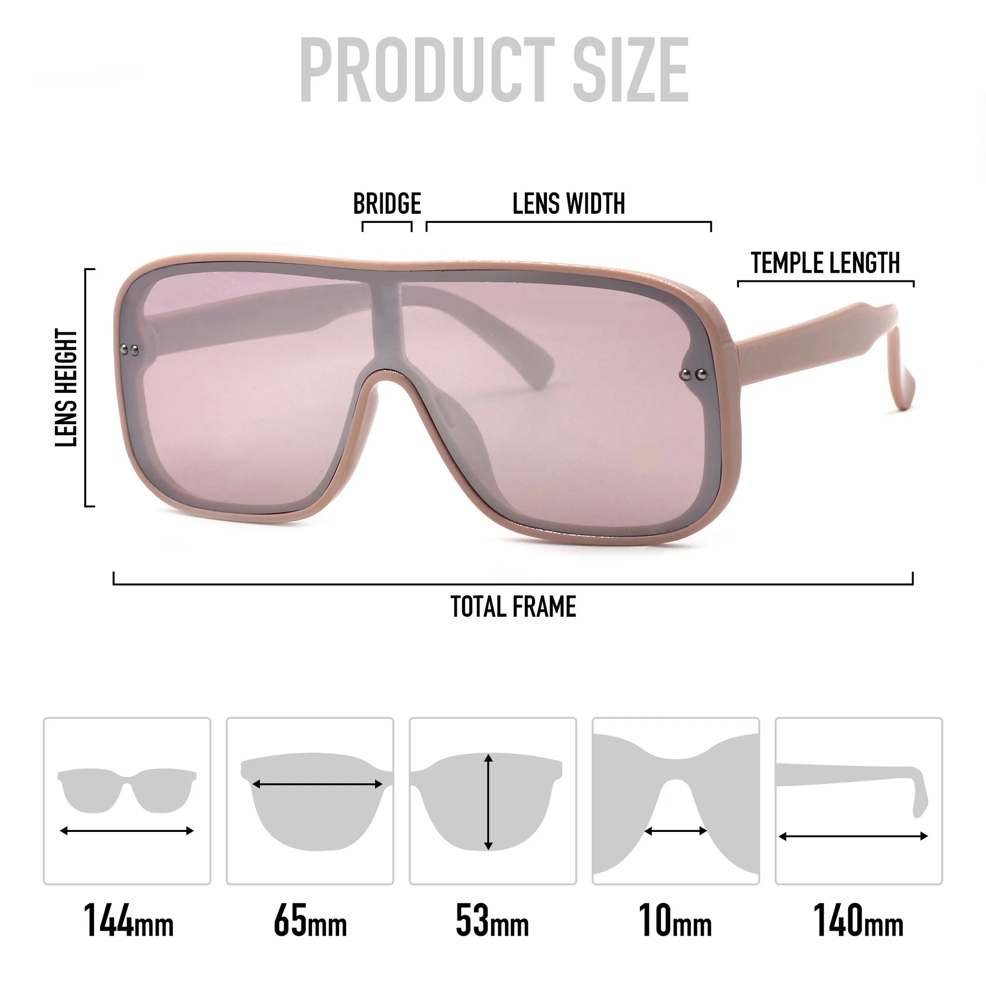 Mad Shade Retro Sunglasses #24 - Image 4