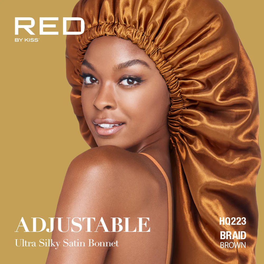 RED by KISS Reversible Silky Satin Adjustable Bonnet - Image 18