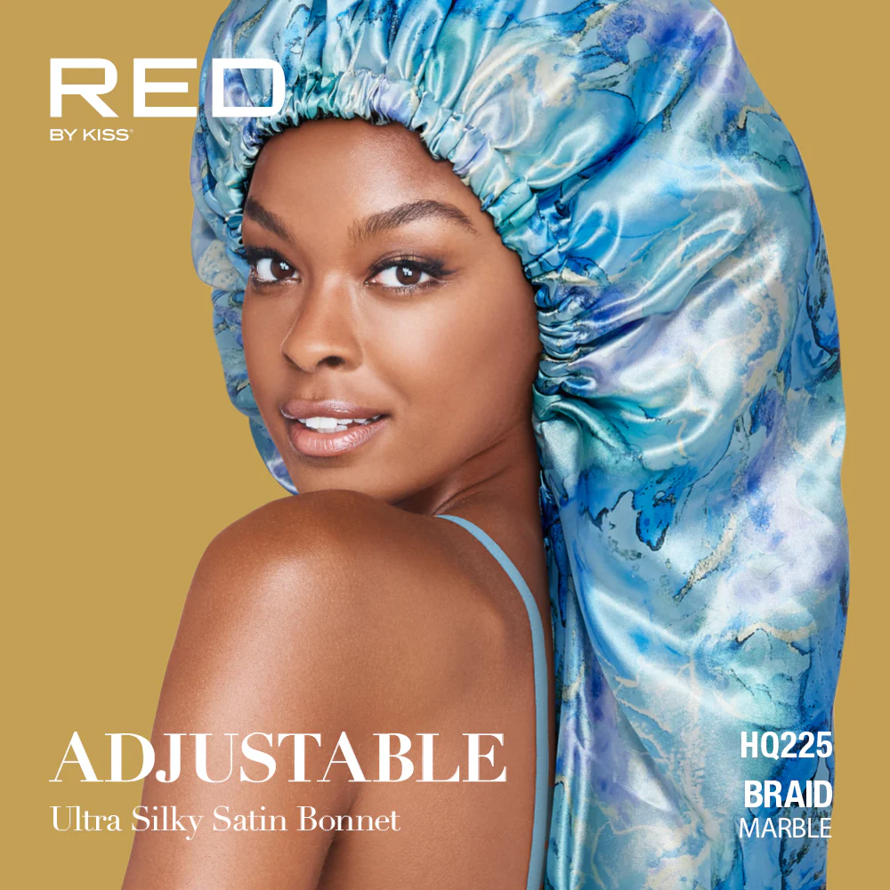 RED by KISS Reversible Silky Satin Adjustable Bonnet - Image 34
