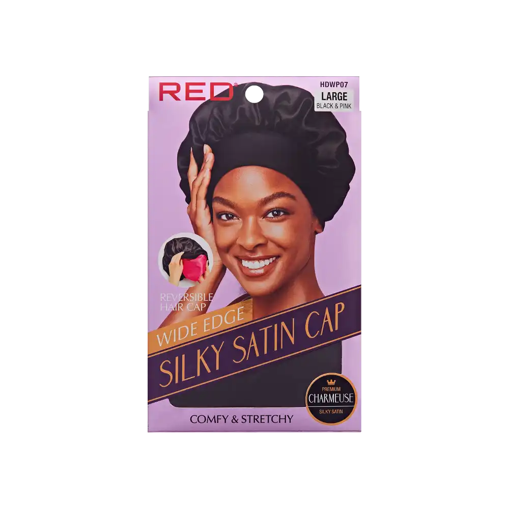 RED by KISS Reversible Silky Satin Hair Cap - Image 4