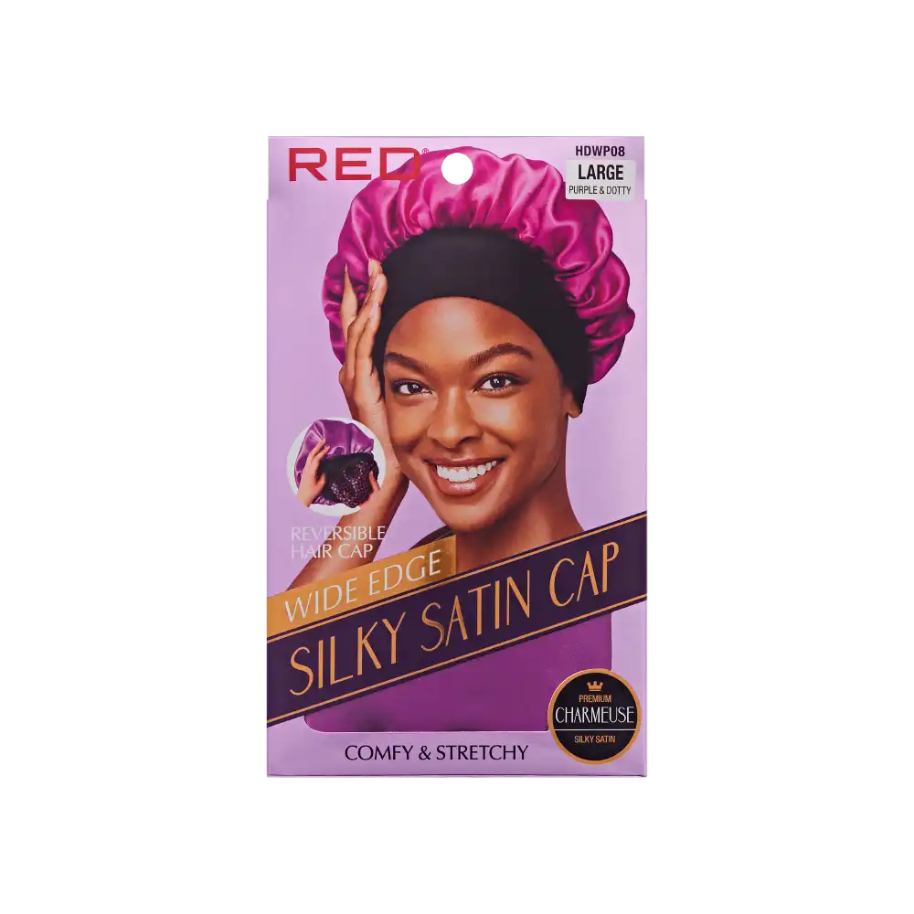 RED by KISS Reversible Silky Satin Hair Cap - Image 5