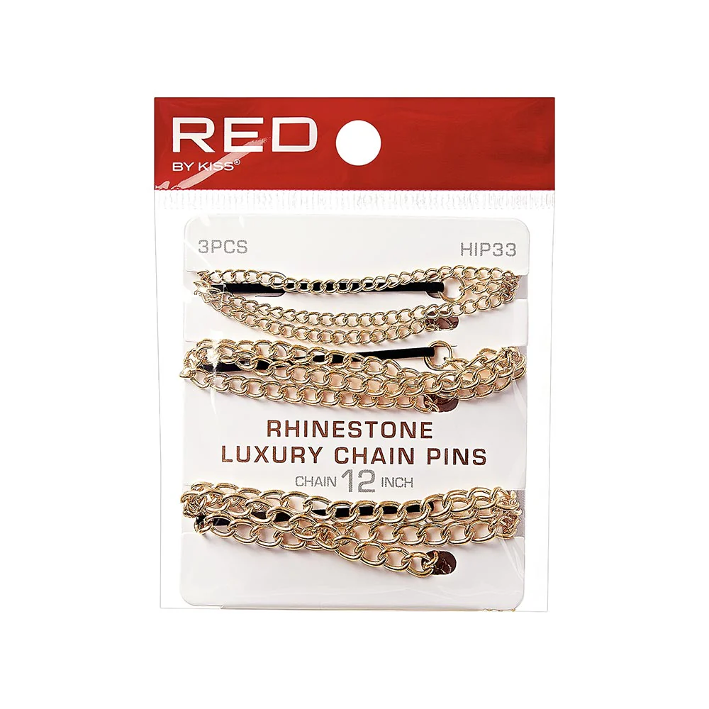RED by KISS Rhinestone Bob Pin (3pcs) - Image 8