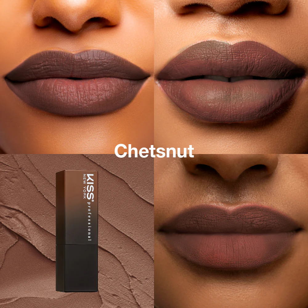 Kiss New York Richly Pigmented Satin Lipstick - Image 20