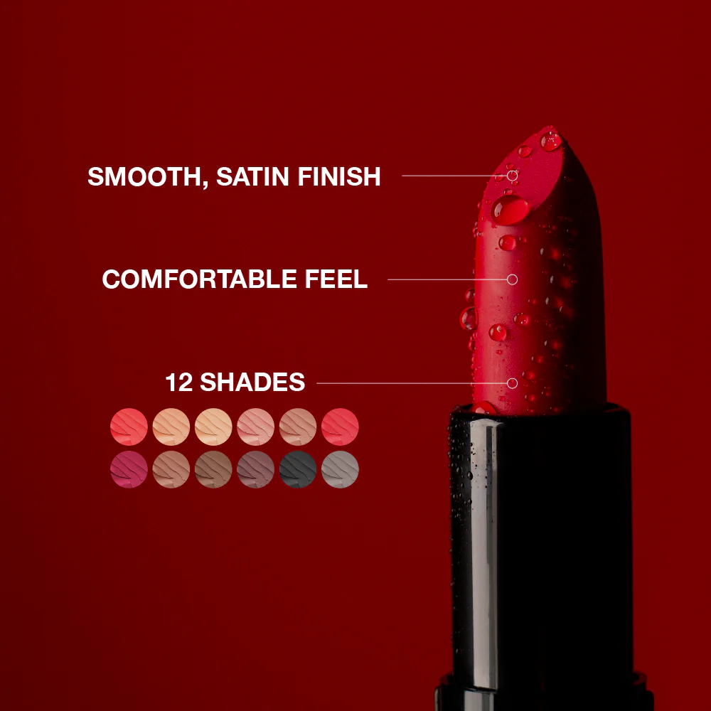 Kiss New York Richly Pigmented Satin Lipstick - Image 32