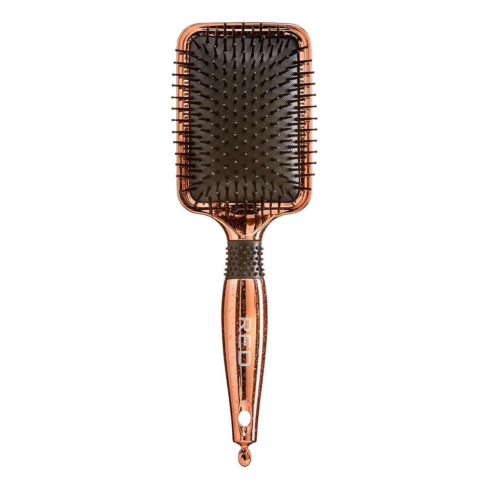 RED by KISS Rose Gold Chrome Paddle Brush - Image 10