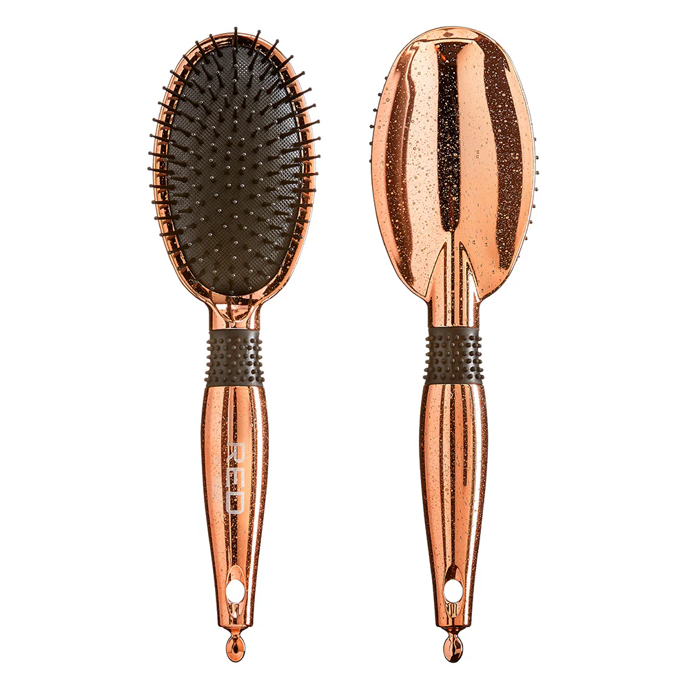 RED by KISS Rose Gold Chrome Paddle Brush - Image 11